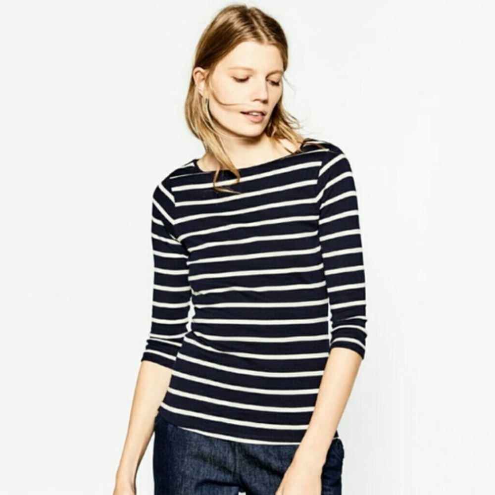 BW Zara Collection 3/4 sleeve T Shirt